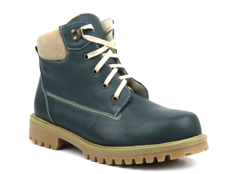 Trappery, pánské holínky s vlnou - HELIOS Komfort 822, zelené