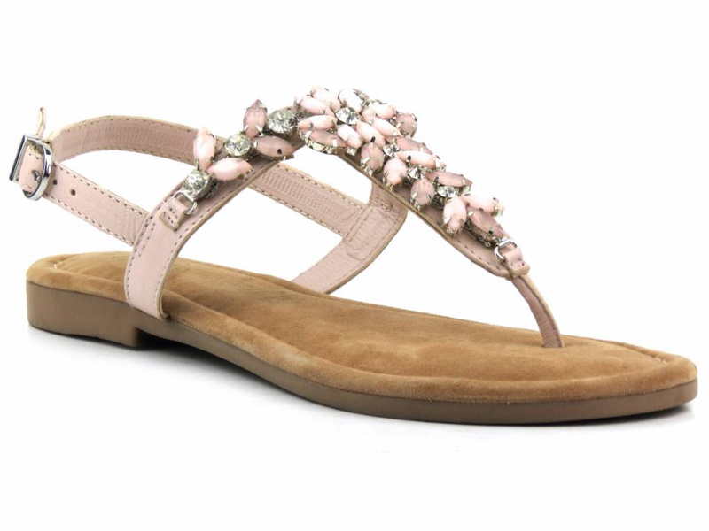 Dámské sandály, žabky - Marco Tozzi 2-28188-20, růžové II
