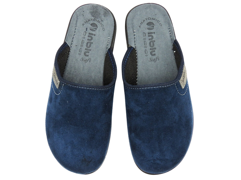 Pohodlné pánské pantofle INBLU DG-82U, tmavě modré