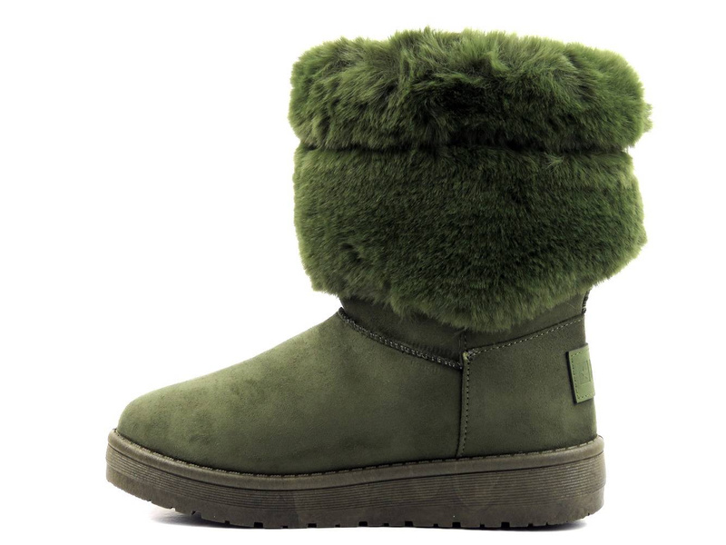 Sněhule, zimní boty renomované značky BIG STAR II274124, khaki