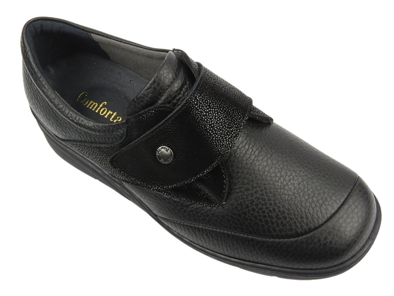 Dámská obuv se zvýšenou šířkou K - AXEL KOSELA 1705/9705, černá