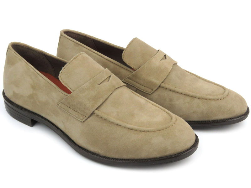 Pánské klasické mokasíny Marco Tozzi 2-14200-42, béžová barva