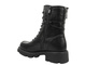 Venezia Dámské kožené boty W027LEBLOBB008 Black Zipped