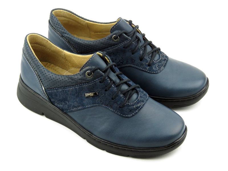 Dámské boty, tenisky polské výroby - HELIOS Komfort 396, tmavě modrá