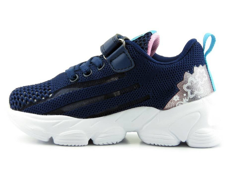 Dětská sportovní obuv, tenisky American Club ES 24/21, tmavě modrá