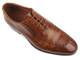 Elegantní pánské polobotky, brogues, oxfordky Brooman T127-353-A06, hnědá barva
