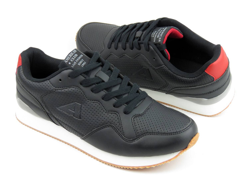 Pánská sportovní obuv - American Club FH21/22, černá