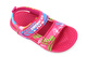 Pěnové sandály pro dívky - American Club NH 85/23 NH 86/23, tmavě růžové