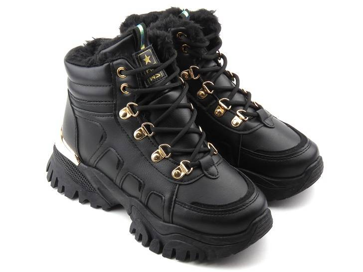 Dámské sněhule - NOVINKY 22BT26-5099, černé