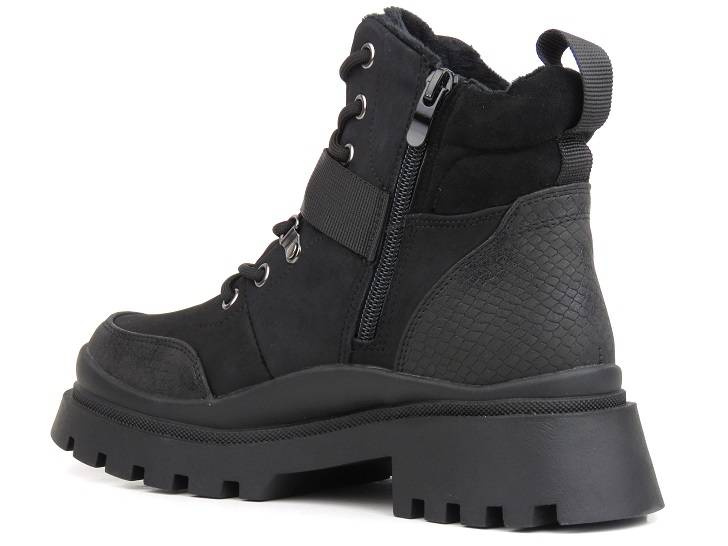 Černé kozačky, dámské kozačky - EVENTO 22BT35-5072