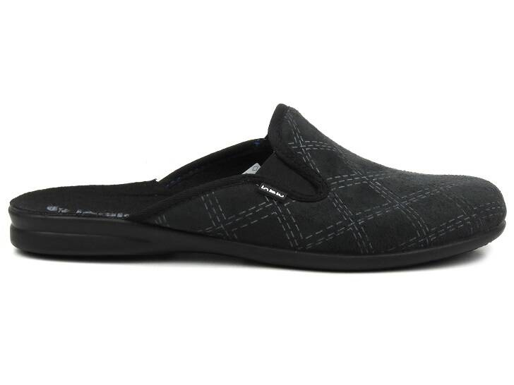 Pánské pantofle s měkkou vložkou - INBLU OG-1D, černé