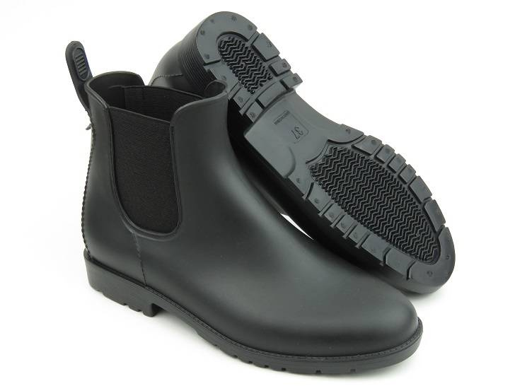 Dámské gumové kotníkové boty, americké boty Club KAL 15/22 Chelsea, černé