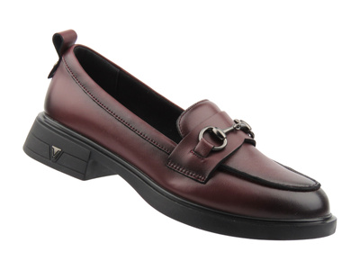 Elegantní dámské boty Vinceza 133115, vínové