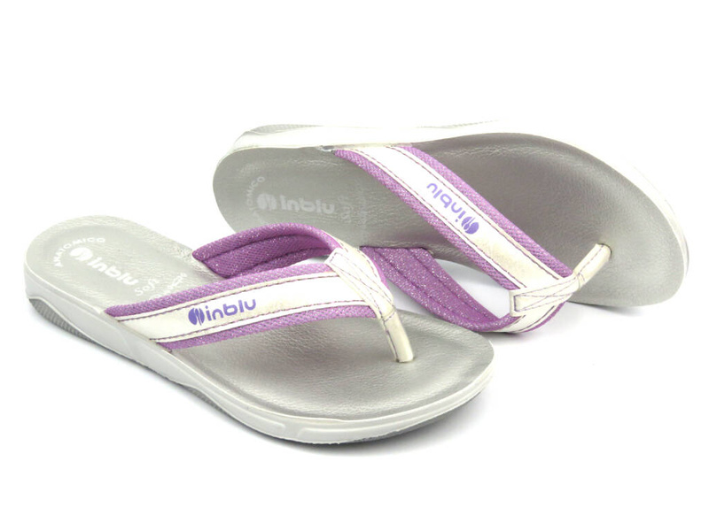 Dámské žabky - INBLU DD-13, fialové