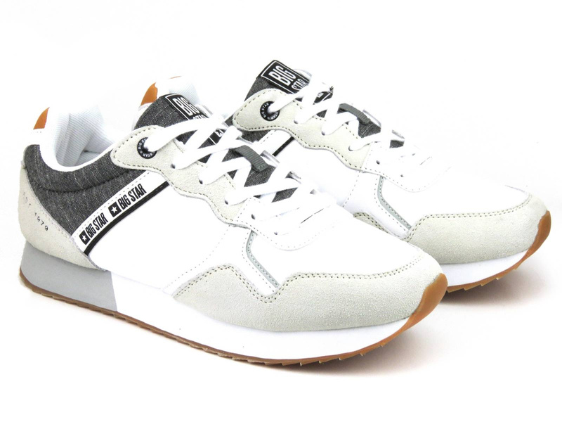Pánská sportovní obuv BIG STAR JJ174144, bílá
