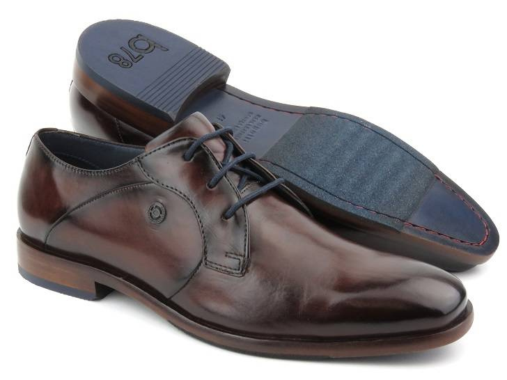 Elegantní pánské kožené boty - BUGATTI 311-A5Q06-1000, hnědé