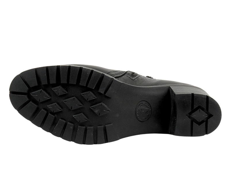 Dámské zateplené boty - Comfortabel 960352-01 Black with Zipper