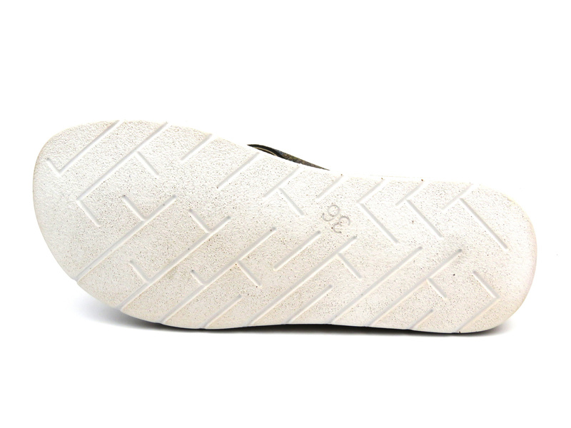 Dámské žabky s koženou stélkou - Inblu GS-52, tmavě modré