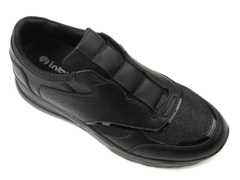 Dámské slip-on tenisky - INBLU IN-239, černé