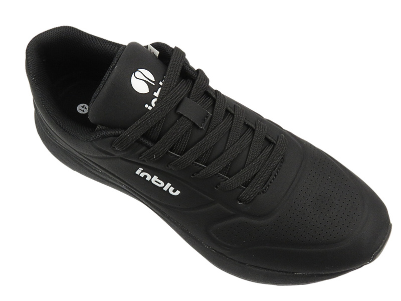 Pánské sportovní boty na šněrování černé Inblu IU-11