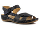 Pohodlné dámské sandály polské výroby - Helios Komfort 246, černé