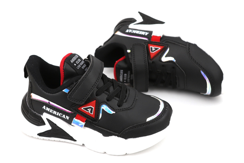 Dětské sportovní boty, tenisky American Club AA 20/22, černé