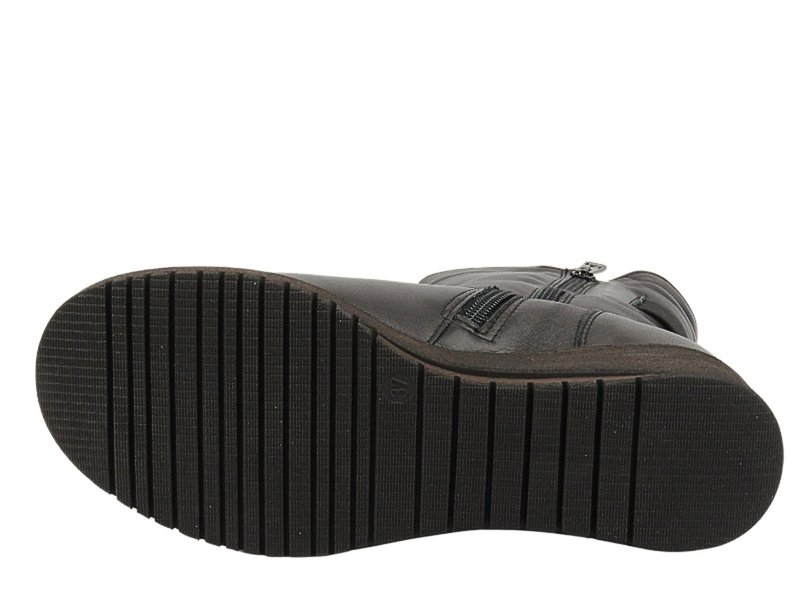 Pohodlné dámské boty z měkké kůže - Galant 761, hnědé