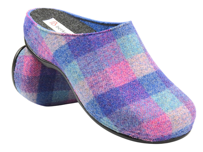 Dámské plstěné pantofle - BERKEMANN 01044-635 Fabia, fialová