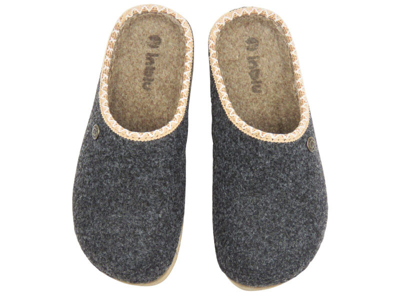 Dámské filcové pantofle Inblu ED-31 šedé