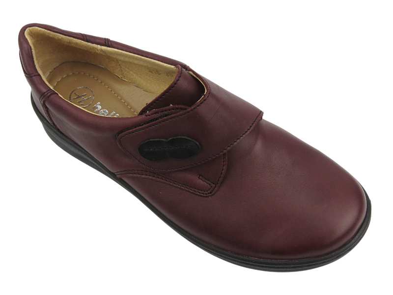 Dámská obuv na suchý zip - Helios 418, černá