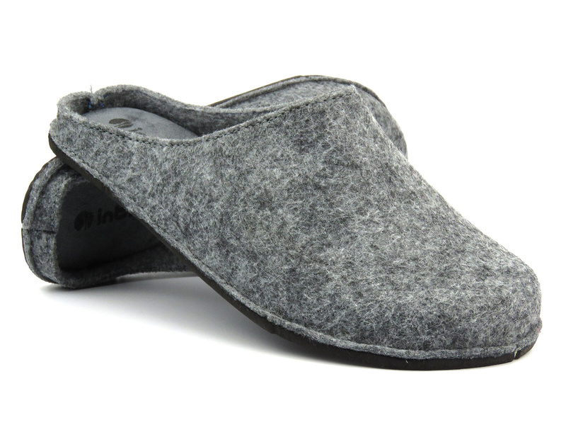 Dámské pantofle s ozdobnými krystaly - INBLU BS-46, modré