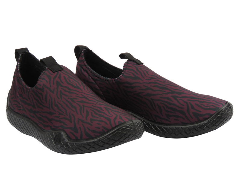 Sportovní dámské pantofle Befado 456D001, bordó