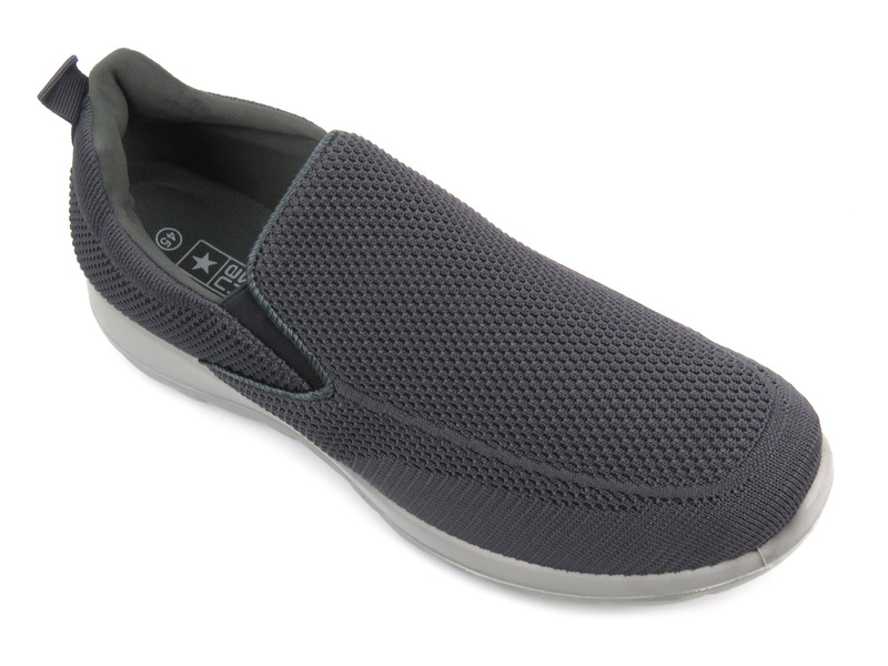 Pohodlná pánská sportovní obuv - NEWS 22MN02-4826, šedá