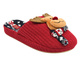 Dámské teplé vánoční pantofle American Club SL 20/24, červená