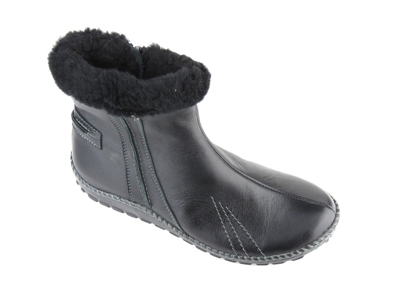 Dámské kotníkové boty HELIOS černá 719