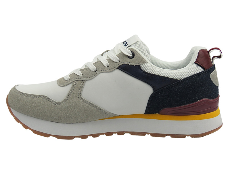 Bílé pánské sportovní šněrovací boty Inblu IU-24