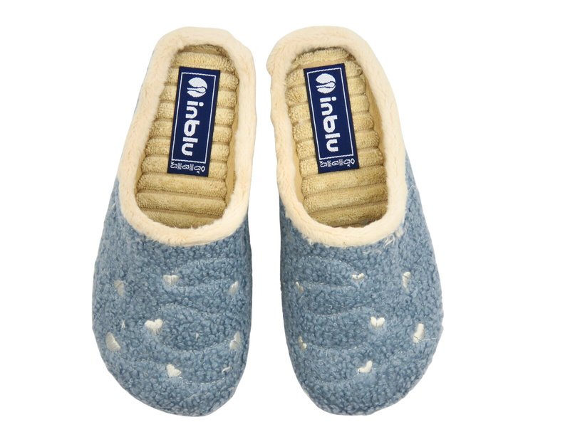 Pánské pantofle s měkkou stélkou, Inblu ET-33, modré