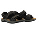 Pohodlné, klasické pánské sandály černé INBLU TL27-01
