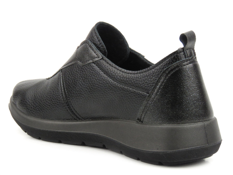 Pohodlná dámská obuv s gumičkou - Inblu WG-38, černá
