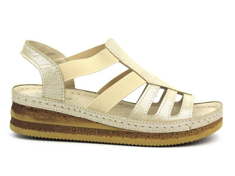 Helios 638/2 dámské sandály, černé