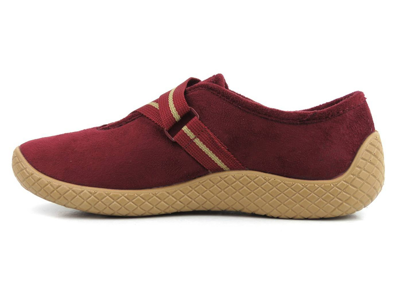 Uzavřené pantofle, dámská preventivní a zdravotní obuv - Befado dr Orto 434D016, vínová