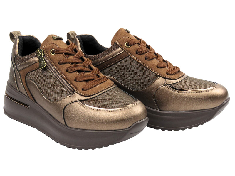 Dámské tenisky INBLU IN-454, hnědé