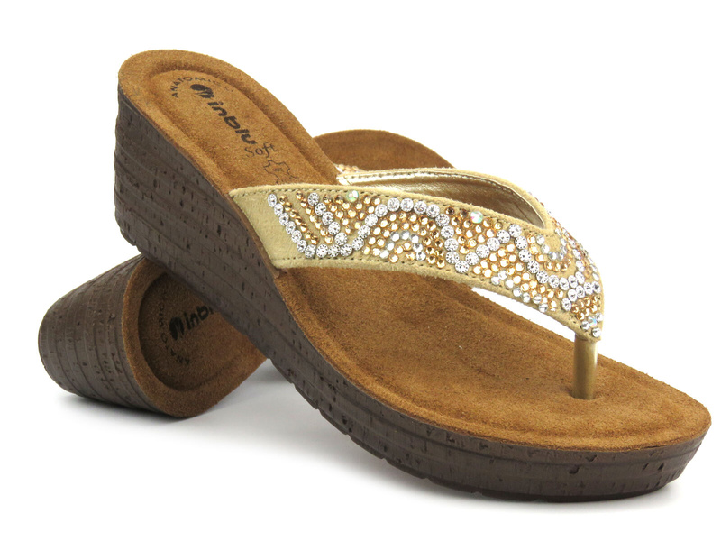 Pohodlné pánské žabky - INBLU GM-21, pískové