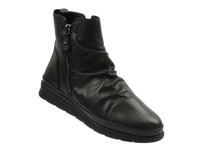 Dámské kotníkové boty Nika Komfort 0630-8057-20, černé