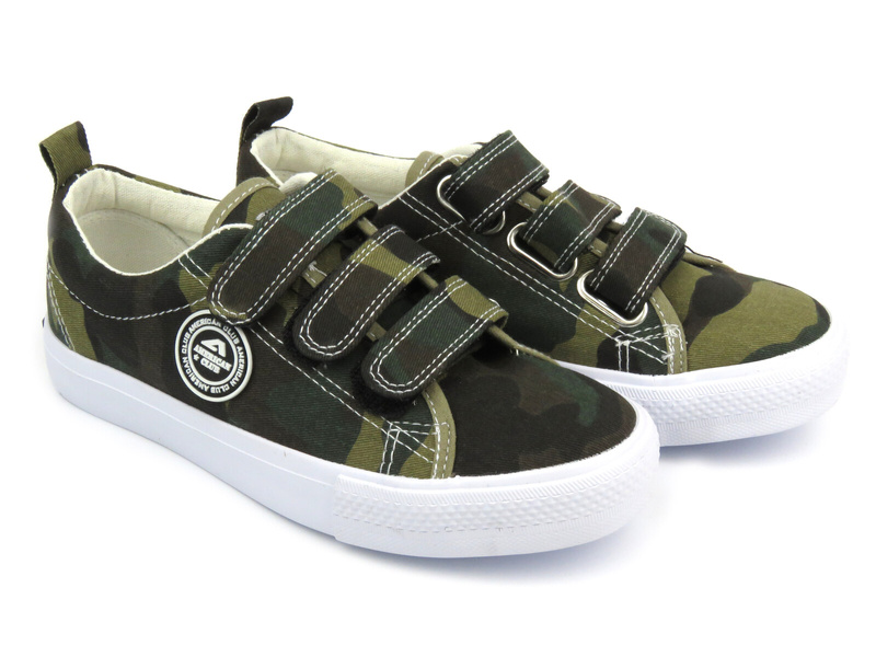 Klasické dětské tenisky American Club LH 42/23, černé