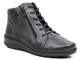 Pohodlné dámské kotníkové boty na zip - AXEL Orthopedic 4356, šedá