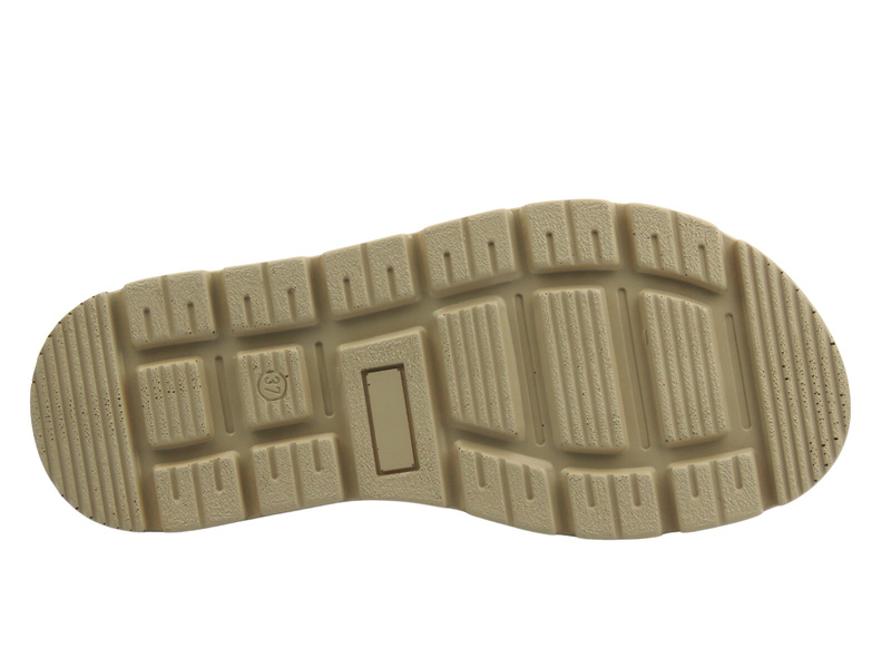 Kožené dámské pantofle vícebarevné Helios Komfort 156