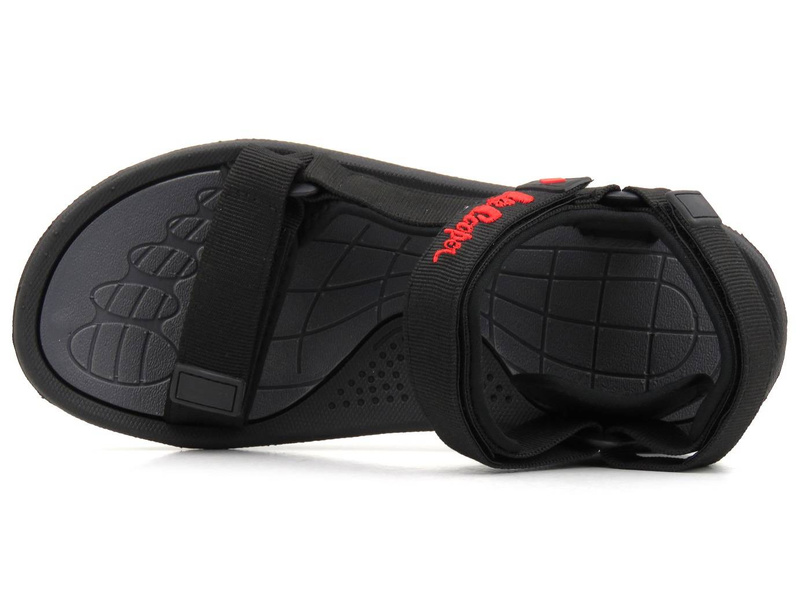 Sportovní pánské sandály na suchý zip - Lee Cooper 22-34-0945M, černé