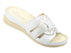 Pohodlné, měkké dámské žabky HELIOS Comfort 162, stříbrné