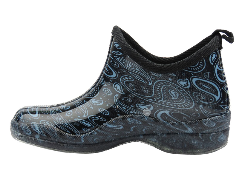 Dámské galoše, nepromokavé boty Chelsea - WOJTYŁKO 2209, černé